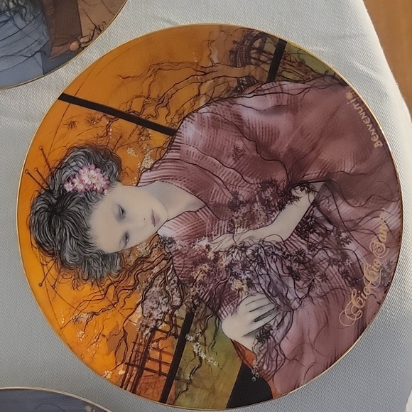 1987 Riccaedo Benvenuti Bradford Exchange Collector Plates - Picture 2 of 10